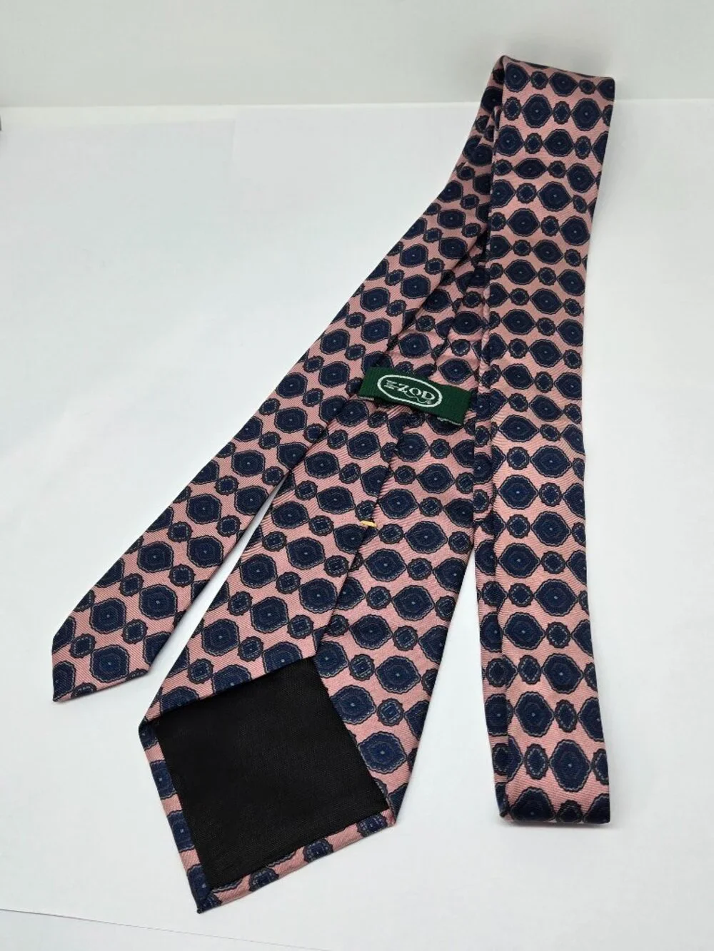 Izod Mens Tie Pink, Blue, 3.5